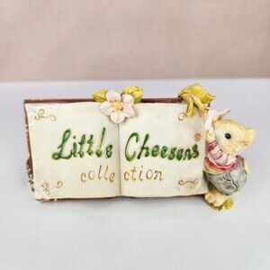 VINTAGE GANZ Little Cheesers Collection Display Sign 1991 #LCPOP7